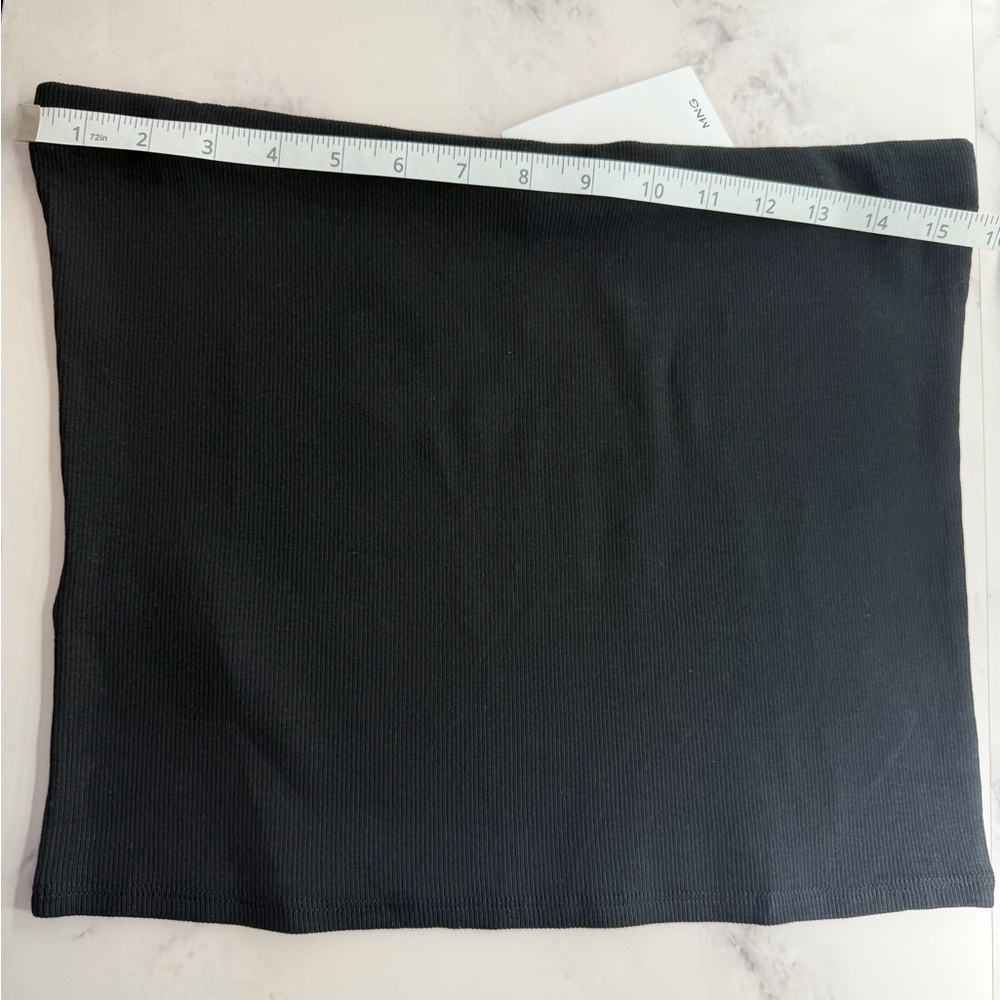 NWT Mango Ribbed Tube Top - Picture 4 of 5